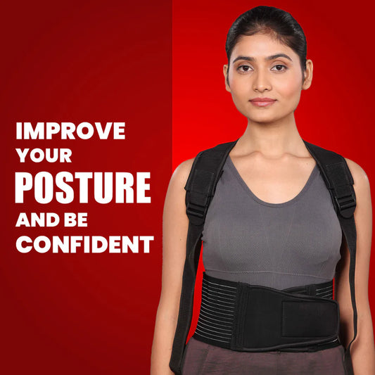 Adjustable Back Posture Corrector/ Slouching Relieve Pain Belt Women Men